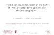 The Silicon Tracking System of the CBM at FAIR: detector development and system integration.