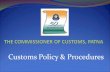 THE COMMISSIONER OF CUSTOMS, PATNA