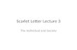Scarlet Letter Lecture 3