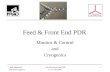 Feed & Front End PDR