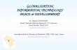 GLOBALIZATION INFORMATION  TECHNOLOGY PEACE & DEVELOPMENT