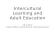 Intercultural Learning and Adult Education