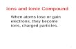 Ions and Ionic Compound
