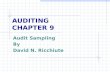 AUDITING CHAPTER 9