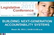 Building  Next-Generation Accountability Systems March 28, 2011 | 10:00-11:00 a.m.
