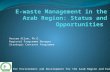 E-waste Management in the Arab Region: Status and Opportunities