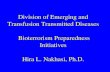 Division of Emerging and Transfusion Transmitted Diseases (DETTD) Mission