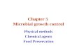 Chapter 5  Microbial growth control