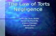 The Law of Torts Negligence