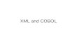 XML and COBOL