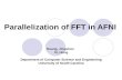 Parallelization of FFT in AFNI
