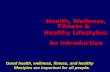 Health, Wellness, Fitness &   Healthy Lifestyles:  An Introduction