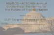 MN/DOT—ACEC/MN Annual Conference: Partnering for the Future of Transportation