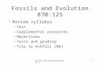 Fossils and Evolution 870:125