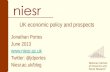 UK economic policy and prospects