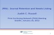 JRNL:  Journal Retention and Needs Listing  Judith C. Russell