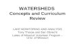 WATERSHEDS  Concepts and Curriculum Review