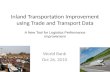 Inland Transportation Improvement using Trade and Transport Data