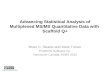 Advancing Statistical Analysis of Multiplexed MS/MS Quantitative Data with  Scaffold Q+