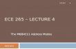 ECE 265 – Lecture 4