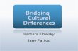 Bridging Cultural Differences