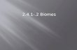 2.4.1-.2 Biomes