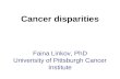 Faina Linkov, PhD Univerisity of Pittsburgh Cancer Institute