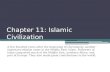 Chapter 11: Islamic Civilization