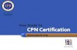 CPN Certification