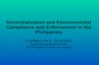 Decentralization and Environmental Compliance and Enforcement in the Philippines