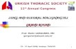 TURKISH THORACIC SOCIETY  11 th  Annual Congress
