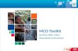 MCO Toolkit Sustainable sites: document structure