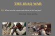THE IRAQ WAR