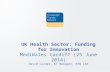 UK Health Sector: Funding for Innovation MediWales Cardiff (25 June 2014)