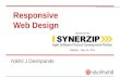 Responsive  Web Design