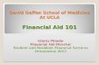 David Geffen School of Medicine At UCLA Financial Aid 101