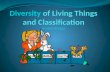 Diversity  of Living Things and Classification
