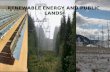 RENEWABLE ENERGY AND PUBLIC LANDS