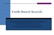 Faith-Based Awards