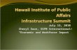 Hawaii Institute of Public Affairs Infrastructure Summit