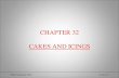 CHAPTER 32 CAKES AND ICINGS