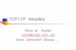 TCP/IP Header