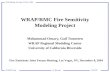 WRAP/RMC Fire Sensitivity Modeling Project