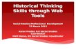 Historical Thinking Skills through Web Tools