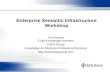 Enterprise Semantic Infrastructure  Workshop