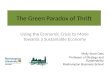 The Green Paradox of Thrift