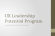 UX Leadership Potential Program