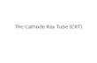 The Cathode Ray Tube (CRT)