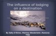 The  influence of lodging  on a  destination