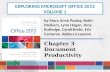 exploring  Microsoft Office 2013 Volume  1